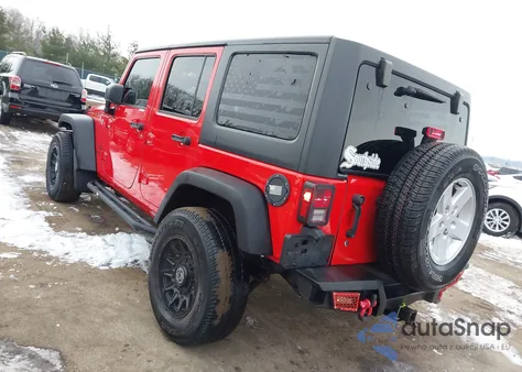 2017 Jeep Wrangler Unlimited Sport 4X4 z USA, uszkodzony, nr VIN 1C4BJWDG5HL611457